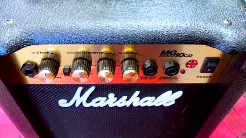 Marshall MG series CD AMP 40 WATTS 2008 - Black Tolex image 1