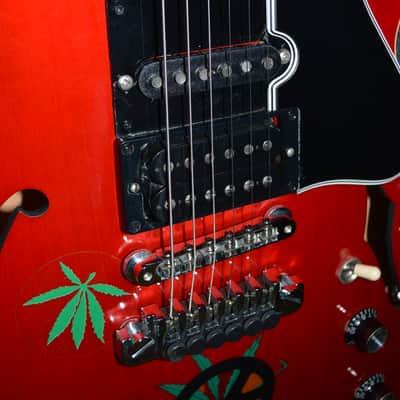 Gibson Alvin Lee Signature Big Red - Custom Shop - 2007 cherry image 4