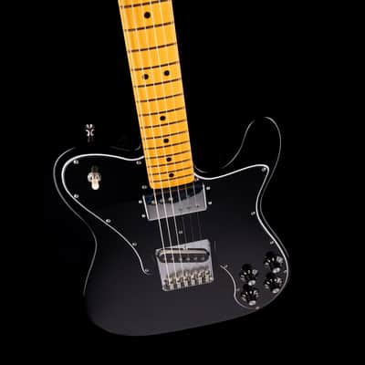 Pre Owned 2024 Fender American Vintage II 1977 Telecaster Custom Black With OHSC image 3