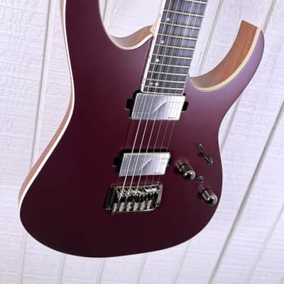 Ibanez Prestige RG5121 - Burgundy Metallic Flat image 5