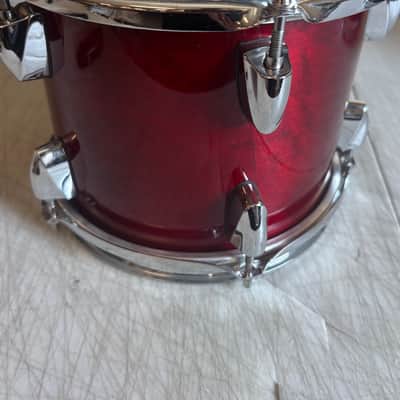 Used Yamaha Stage Custom Cranberry Red 8x7 tom - Excellent Condition image 2