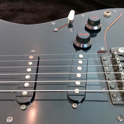Profile Black Magic Stratocaster Electric Guitar Made in Japan (Good) image 10