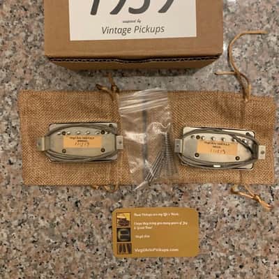 Virgil Arlo White Label 1959 PAF humbuckers image 2