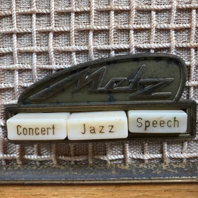 Vintage German Metz 1309 Tube Radio image 2