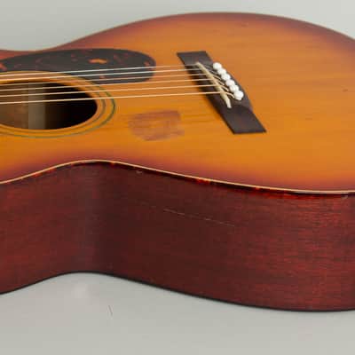 Immagine Guild  F-20 Flat Top Acoustic Guitar (1965), ser. #AG-195, molded black plastic hard shell case. - 15