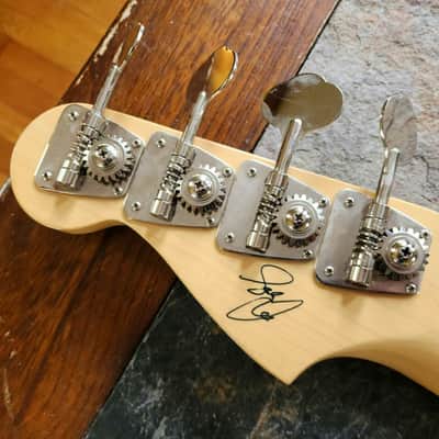 Fender Geddy Lee J Jazz bass CIJ Japan w/bag 2006 - blk image 5
