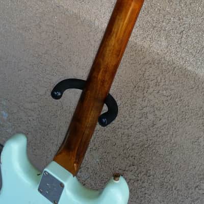 Custom Stratocaster* Relic - MJT Finish Surf Green - Chunky Neck image 11
