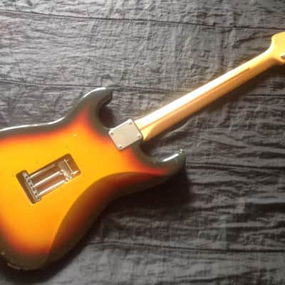 1990 Fender Japan Stratocaster Standard 3-Color Sunburst image 7