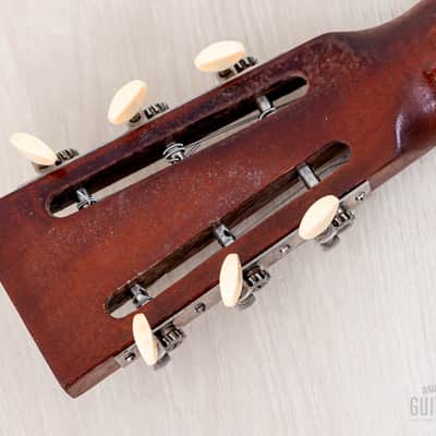 1931 National Sears, Roebuck & Co. Duolian Vintage Single Cone Resonator Frosted Duco w/ Case image 5
