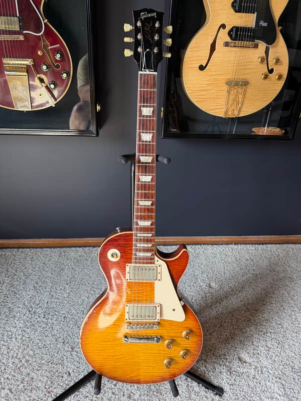 Gibson Custom Shop Billy Gibbons "Pearly Gates" '59 Les Paul Standard (Murphy Aged) 2009 - Aged Heritage Cherry Sunburst image 1