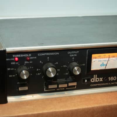 dbx 160 VU Compressor / Limiter Pair 1970s image 3