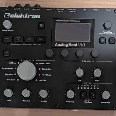Elektron Analog Heat MKII Stereo Processor with USB Interface 2018 - Black