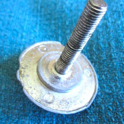 Premier Flat Base Hardware Stand Wing Bolt - Vintage image 2