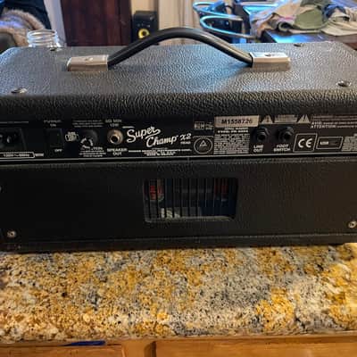 Fender Super Champ X2 HD 2-Channel 15-Watt Guitar Amp Head 2012 - 2021 - Black image 9