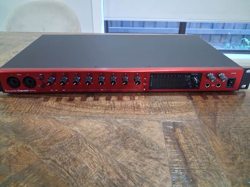 Focusrite Clarett+ 8Pre USB-C Audio Interface 2021 - Present - Red image 1