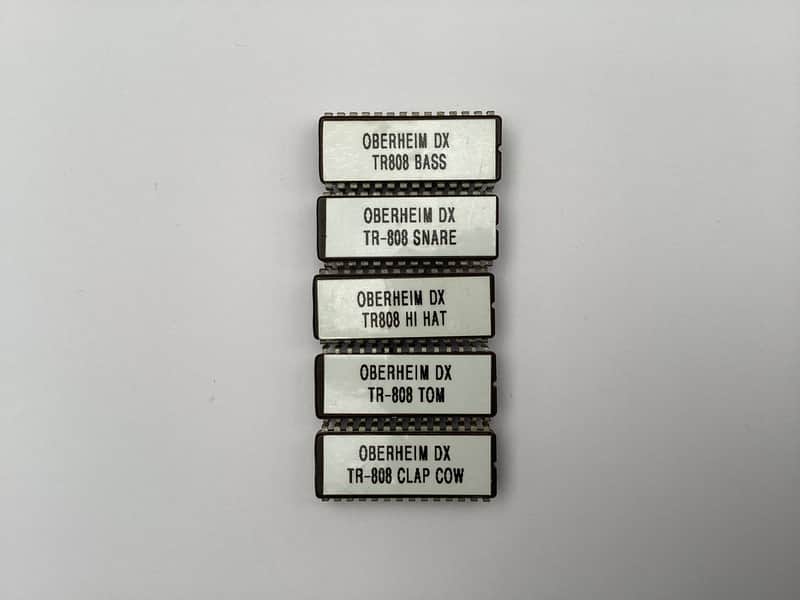 Custom Roland TR-808 Eprom Drumkit For The Oberheim DX. image 1
