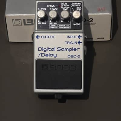 Boss DSD-2 Digital Sampler/Delay (First Year) April 1985 Box & Manual image 2