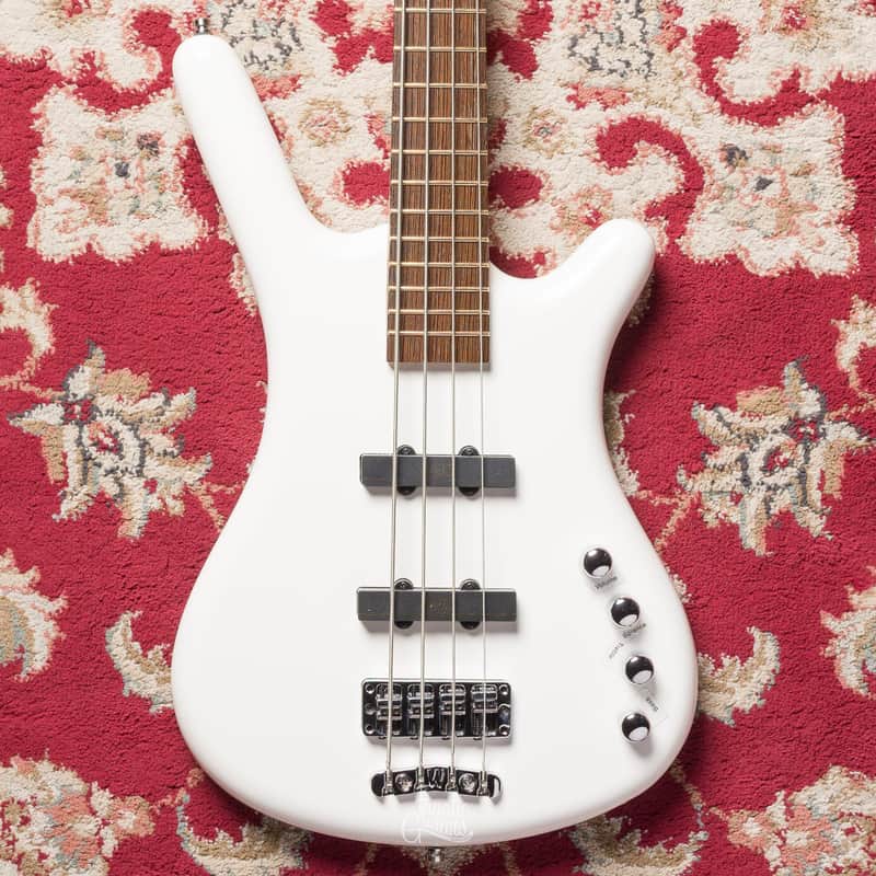 Warwick RockBass Corvette Basic, 4 – Solid White High Polish #…