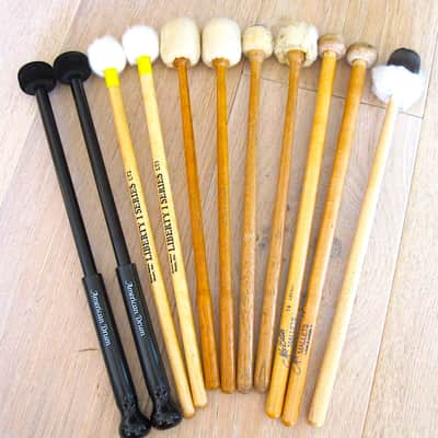 Timpani Mallets Lot (x5 pair + 1 single) Slingerland Ludwig Balter American Drum Liberty One image 1
