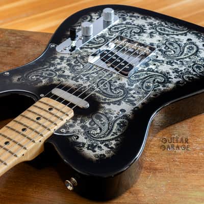 2025 Fender Japan Telecaster Limited Edition Black Paisley - USA-spec wiring - stunning MIJ! image 18