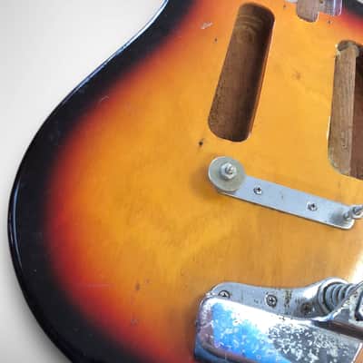 Vintage 1960's ET-200 Teisco Del Ray body and neck image 19