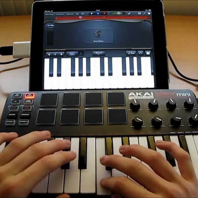 Akai Professional MPK Mini 25-Key Ultra-Portable usb MIDI Keyboard Controller image 1