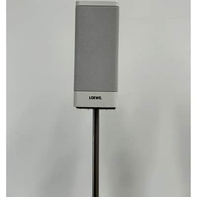 Loewe S1 Satellite Speakers - Pair - White - Excellent w/ stands image 3