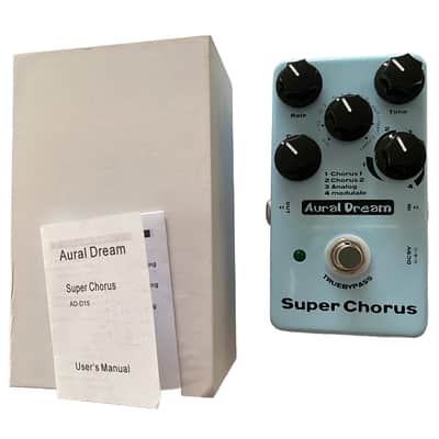 Chorus Pedal Super Tones! 4 Chorus 8 Modulation 32 Unique Chorus Effects Total! Aural Super Chorus! image 2