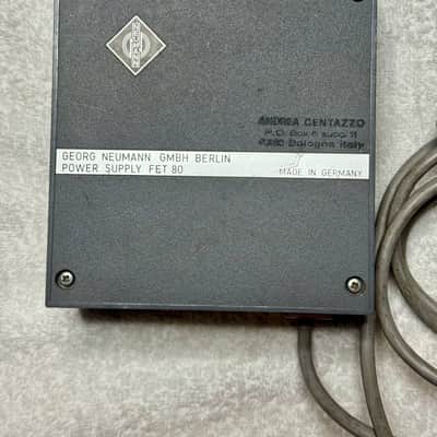 Neumann N452 FET80_MOD Dual Phantom Power Supply 1970s - Gray image 1