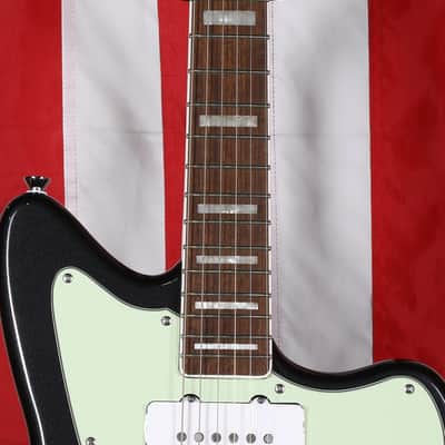 Squier Paranormal Offset Telecaster SJ - Charcoal Frost Metallic image 4