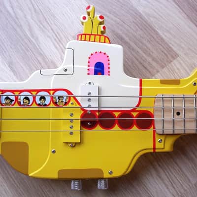 TPP "Beatles" Yellow Submarine Bass - Fender 57' Precision Custom Build image 2