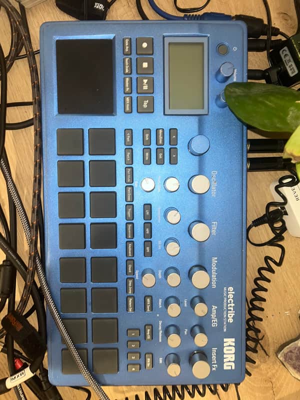 Korg Electribe 2 2010s - Blue image 1