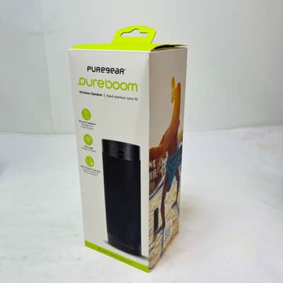 PureGear PureBoom Wireless Bluetooth Speaker Black Portable 13hr Battery E71BB image 6