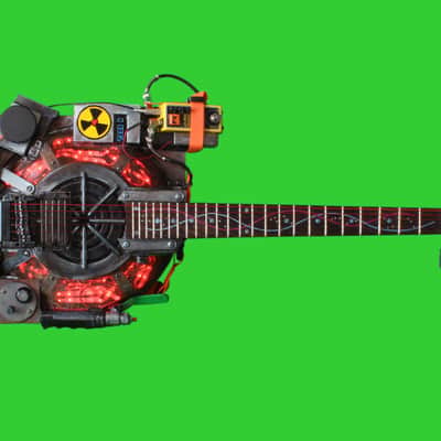 Custom guitar inspired by any movie or TV of your choice (made to order) - see photos for examples image 2