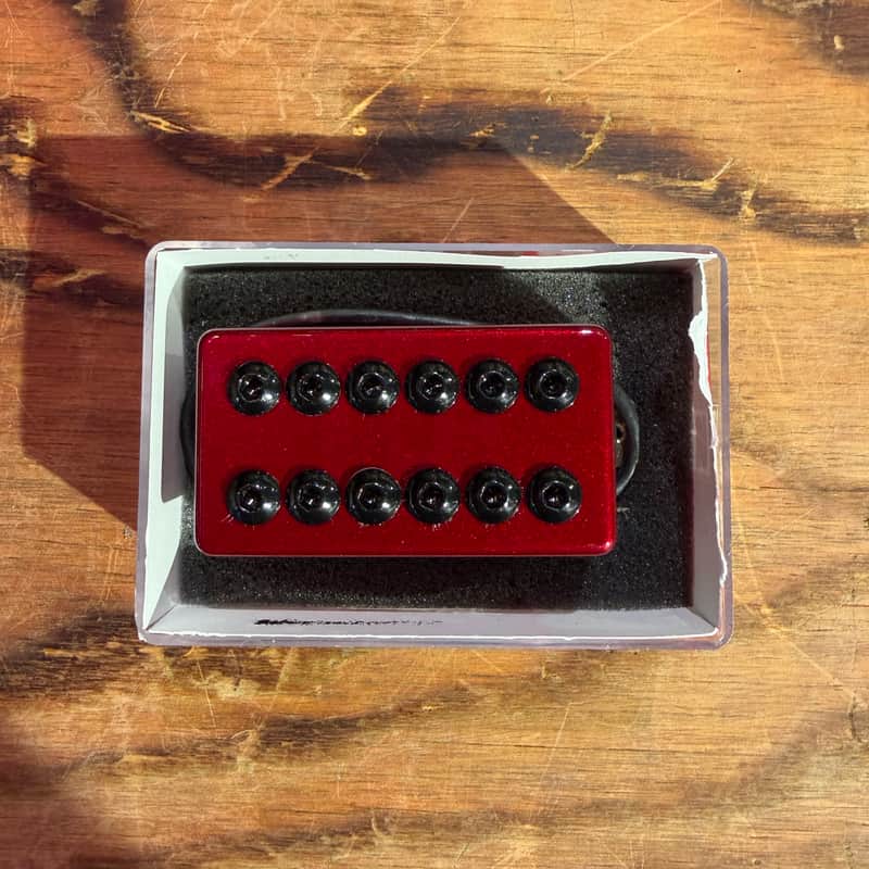 Seymour Duncan SH-8n Invader Neck Humbucker Custom Red image 1