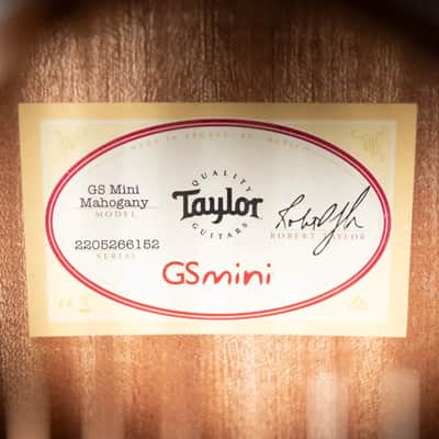 Taylor GS Mini Mahogany Acoustic Guitar with GS Mini Bag image 14