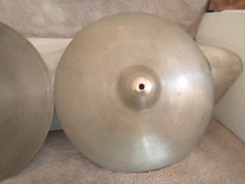 Zildjian Vintage Avedis 14 inch lightweight 808 gram crash or hi hat cymbal, 160s - excellent! image 1