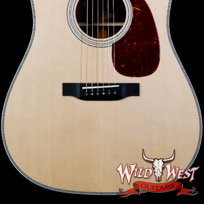 Collings D Serise Dreadnought D2H Sitka Spruce Top East Indian Rosewood Back & Sides 45 Style Snowflake Inlays Natural image 1