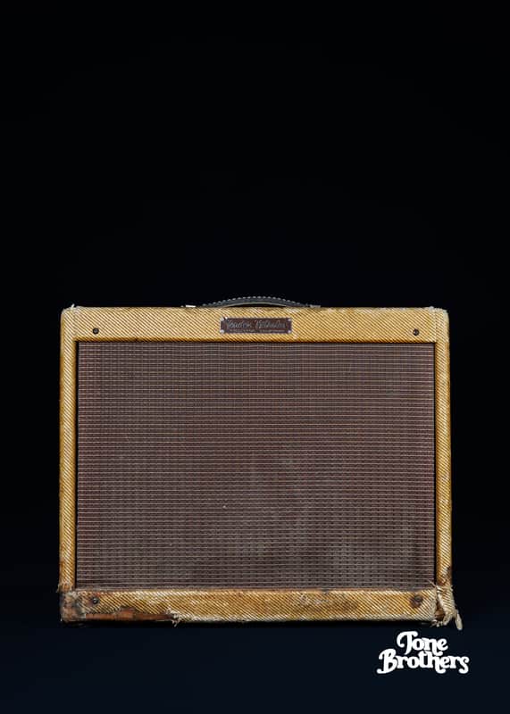 ALL ORIGINALl! 1958 Fender Vibrolux Tweed image 1
