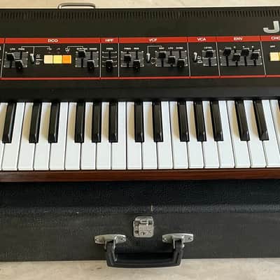 Roland Juno-60 61-Key Polyphonic Synthesizer 1982 - 1984 - Black image 8