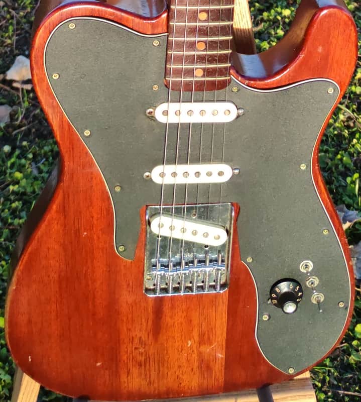 Partscaster Telecaster 1980s - Mahogany image 1