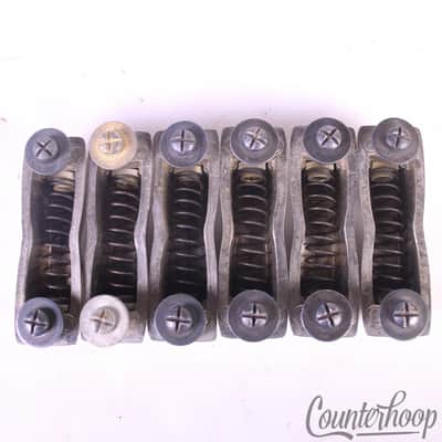 WFL Ludwig 6x Bow-Tie Snare/Tom/Bass Drum Lugs Nickel Pioneer Club Date Marching image 3