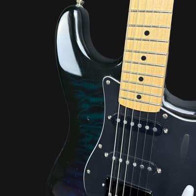 Fender Foto Flame Stratocaster Electric Guitar - Partscaster image 4