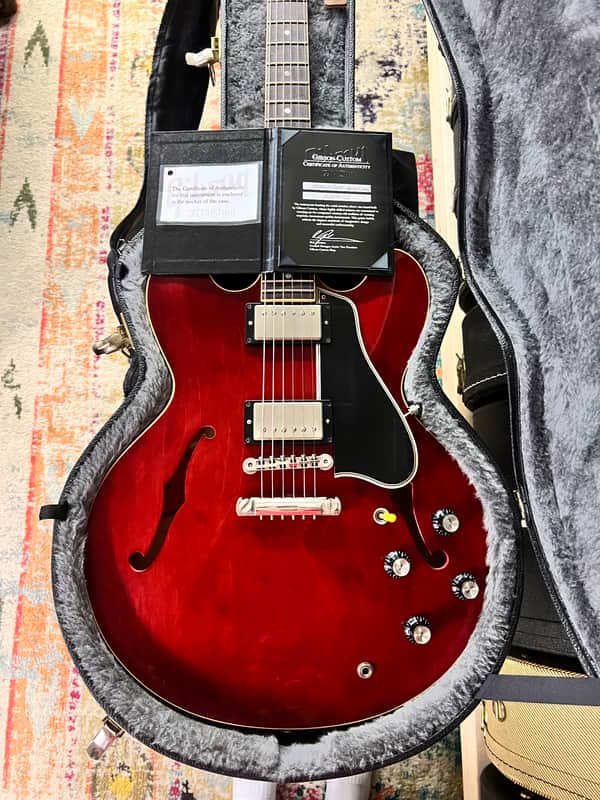 Gibson ES-335 50th Anniversary Custom Shop 1960’s VOS 2010 2010 - VOS Faded Cherry image 1