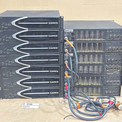 CAMCO VORTEX-4 Professional Power Amplifier #A004 (LOT OF 8) THS image 2