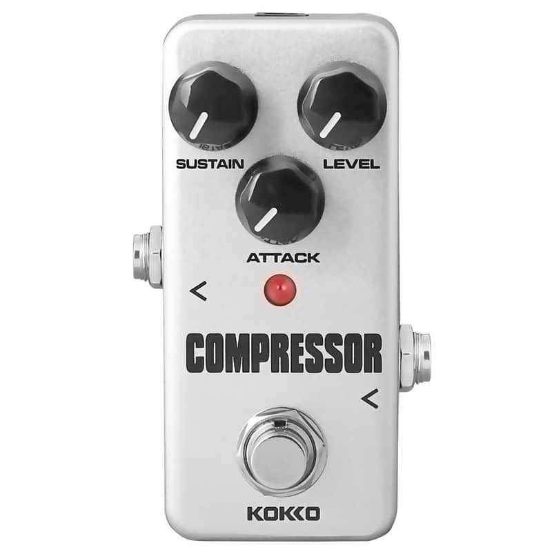 OKKO Compressor Guitar Pedal, Mini Effect Processor Fully Analog Circuit Universal for Guitar and Bass, Exclude Power Adapter - KOKKO (FCP2) image 1