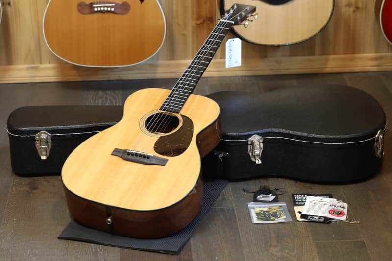 2023 Martin Standard Series 00-18 Acoustic Guitar Natural + OHSC image 1