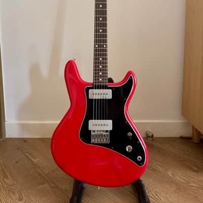 Travis Bean Steve Albini Signauture TB500 guitar in “F**k Me Red” image 1