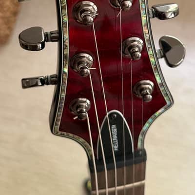 2011 Schecter Diamond Series Black Cherry HELLRAISER C-1 w/ upgraded Fishman Fluence Killswitch Signature Pickups image 5