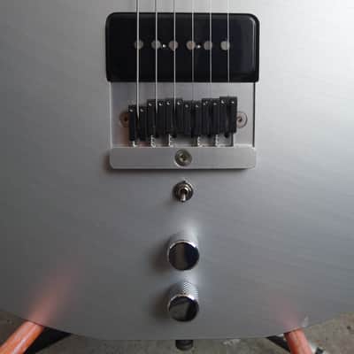 Obstructures 0.750 2016 clear solid aluminum guitar image 5